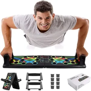 Adjustable Foldable Pushup Board 9 in 1