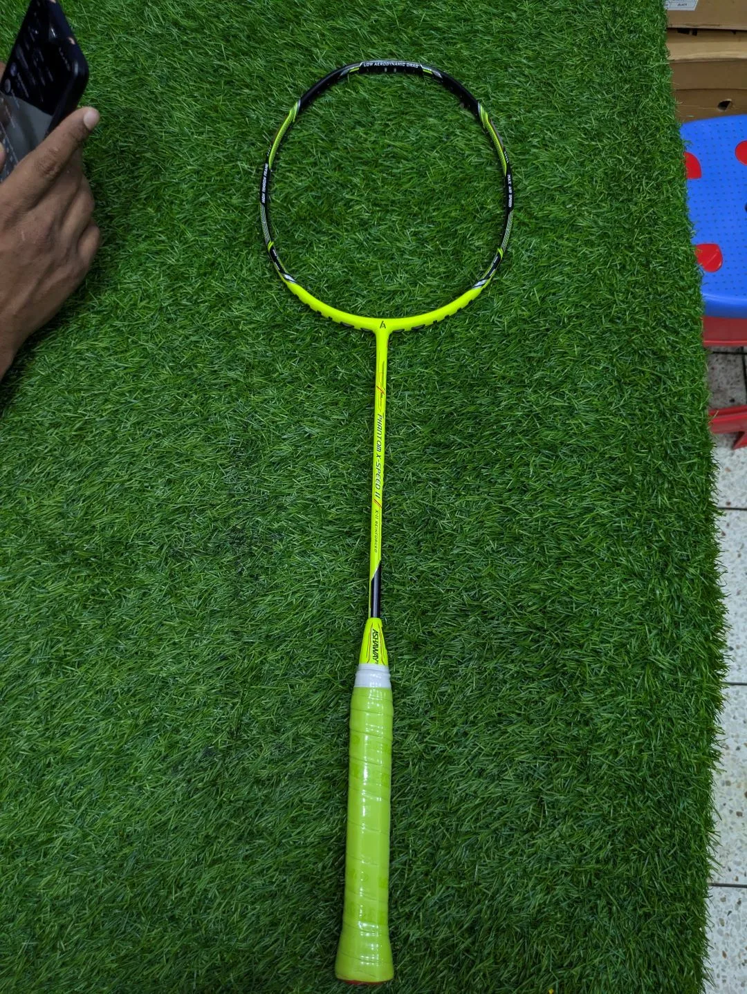 Phantom X-Speed Badminton Unstrung Racket (Lightweight)