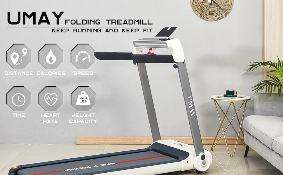 Umay U3 Installation-Free Foldable Motorized Treadmill - Image 2