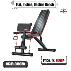 Flat, Incline, Decline Bench for Home Use