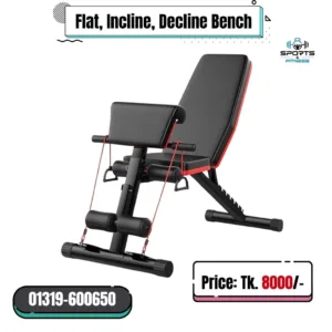 Flat, Incline, Decline Bench for Home Use